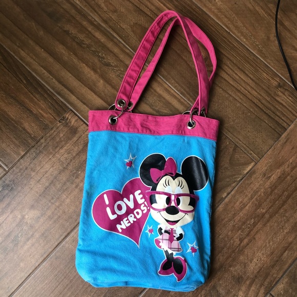 Disney Other - DISNEY PARKS  Mickey Mouse nerd tote bag